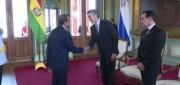 CAMACHO PRESENTA SUS CREDENCIALES COMO EMBAJADOR ANTE EL PRESIDENTE DE PARAGUAY