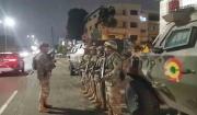 Militares salen a patrullar las calles de Santa Cruz para reforzar la seguridad