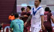 Lanús frena a Vélez Sarsfield y lo deja sin invicto en el campeonato argentino