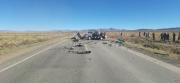 Accidente en la ruta Oruro-Cochabamba deja cinco integrantes de Karumanta fallecidos y uno herido