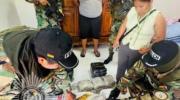 Hallan droga camuflada en bolsas de fideo en un inmueble en la frontera con Brasil