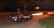 Policía realiza operativo en la zona norte cruceña y rodean con armas una casa tras crimen violento de un hombre