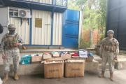 Base Naval “Bermejo” comisa medicamentos y mercadería de contrabando valuado en Bs28.000