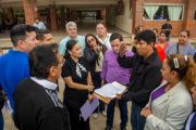 Anuncian la construcción de un tinglado y nuevas aulas para un módulo educativo