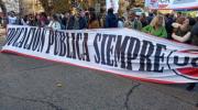 Policía reprime marcha universitaria en Argentina