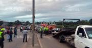 Accidente fatal: Dos adultos y un menor de edad mueren en choque múltiple en la carretera a Cotoca