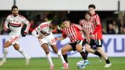 Sin goles en La Plata: Flamengo y Estudiantes se juegan todo en el Maracaná