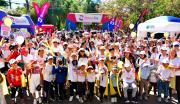 Más de 1.600 personas participaron de la campaña “Caminando por la Vida” en Cochabamba