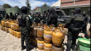 La ANH y YPFB decomisan 300 garrafas de GLP y 250 litros de combustible en El Alto