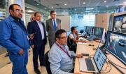 Ministro Blanco inspecciona el Centro de Monitoreo Nacional de YPFB