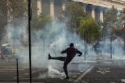 Detenidas 400 personas por actos de violencia en la jornada de protesta masiva en Francia