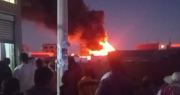¿Era un centro de acopio de diésel? El incendio de una casa alarmó a los vecinos de un barrio de El Alto