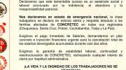 COB se declara en emergencia tras la muerte de un trabajador de Concretec