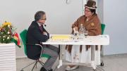 De pollera y en honor a sus padres, científica de la UMSA logra doctorado en Suecia con investigación para proteger el café boliviano