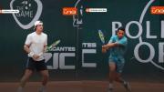 Seyboth golpea primero: gana el primer parcial ante Dellien en la final del Bolivia Open