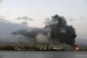 Ucrania daña terminal de petróleo de San Petersburgo