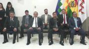 Urioste posesiona a los nueve fiscales departamentales en Sucre