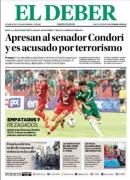 Portadas de los periódicos de Bolivia del lunes 19 de octubre del 2026