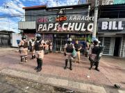 Cinco locales fueron clausurados tras redada