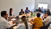Acuerdan reforzar la seguridad en el hospital de la Villa Primero de Mayo