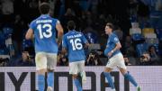 El Nápoles se queda con un triunfo agónico en un festival de goles ante el Bodo Glimt