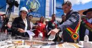 Fundación de La Paz: Revilla anuncia la construcción de un Museo de las Culturas y una nueva plaza en Laja