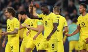 El Dortmund logra su primer triunfo en Champions tras vencer al Sabah Baku
