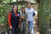 Encargada de Negocios de EEUU visita Senda Verde y conoce a Tilcayo