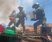 Iniciaron campaña solidaria para familia que perdió todos sus bienes en el incendio del lunes pasado