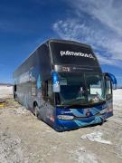 Dos bolivianos son sorprendidos cuando intentaban sacar un bus de Chile por un paso clandestino