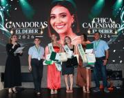 EL DEBER premia a la nueva Azafata, Chica Redes y Chica Calendario