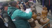 YPFB distribuye aproximadamente 45.000 garrafas para La Paz y El Alto