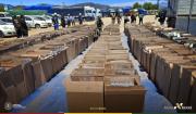 Aduana decomisa 7.203 cajas de cigarrillos de contrabando valoradas en más de Bs 9 millones en Tarija