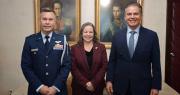 Reunión con representante de EEUU: Ministro apunta a los “siguientes pasos” de cooperación en defensa y seguridad