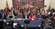 Oscar García es elegido jefe de bancada del PDC en Diputados; legisladores aseguran que “están unidos”
