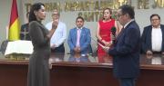Irma Villavicencio jura como presidenta del Tribunal de Justicia de Santa Cruz tras la renuncia de Quezada