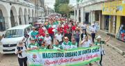 Maestros urbanos de Santa Cruz ratifican paro para este viernes y una marcha pacífica