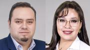 Los diputados Óscar García y Katia Arando asumen la jefatura del PDC
