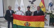 Iriarte y Tordoya serán los abanderados de Bolivia para los JJOO de la Juventud Dakar 2026