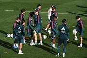 Real Madrid termina de preparar el clásico y Asencio vuelve a pisar el césped