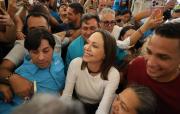 María Corina Machado está de vuelta en territorio de Venezuela