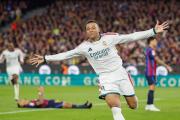 Mbappé lidera al Real Madrid en la victoria ante el Barcelona