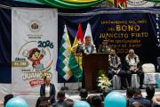 ENTEL incrementa su aporte al Bono Juancito Pinto en 150% y destina Bs 150 millones en beneficio de los estudiantes bolivianos