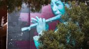 Muralistas sudamericanos honran a la vida y muerte con su arte en el Cementerio General de La Paz