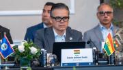 Mientras Justiniano asiste a una reunión internacional contra cárteles, Lara busca interpelarlo en la Asamblea