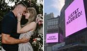 Taylor y Travis habrían quemado su decoración nupcial valorada en $us 30 millones