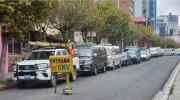 Las filas para cargar GNV restan hasta tres horas de trabajo a choferes de La Paz