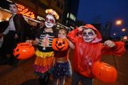 Policía de la zona sur despliega más de 200 efectivos y restringe el tráfico vehicular en San Miguel para las festividades de Halloween y Todos Santos