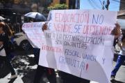 Maestros anuncian protestas desde el 3 de noviembre