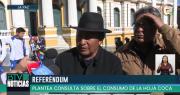 ¿Cuál es la hoja de coca de mayor consumo, Yungas o Chapare? Es una de las preguntas propuestas para el referéndum
